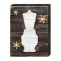 Designocracy Nutcracker Art on Board Wall Decor 9881808